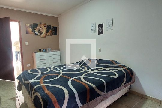 Quarto 1 suíte de casa à venda com 3 quartos, 307m² em Vila São Pedro, Santo André