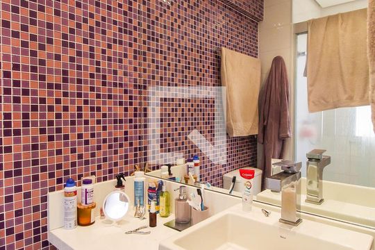Banheiro da Suíte 3 de apartamento à venda com 3 quartos, 97m² em Parque da Mooca, São Paulo