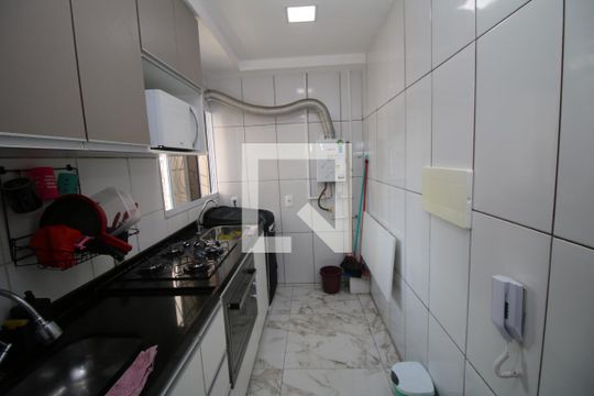Cozinha de apartamento à venda com 2 quartos, 41m² em Brás de Pina, Rio de Janeiro