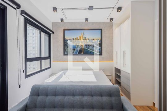 Studio de kitnet/studio para alugar com 1 quarto, 27m² em Pinheiros, São Paulo