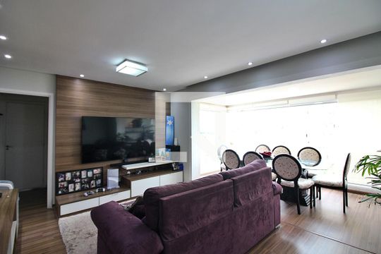 Sala de apartamento à venda com 3 quartos, 107m² em Vila Lusitânia, São Bernardo do Campo