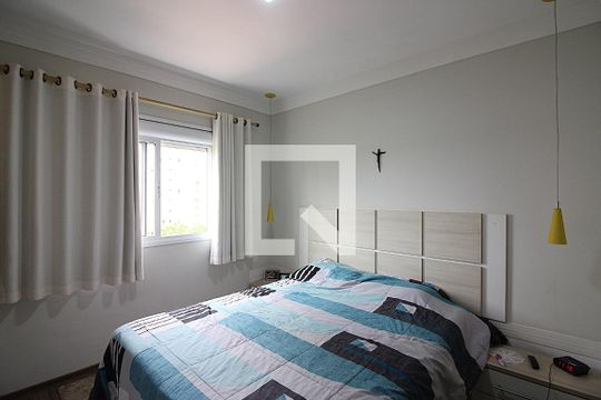Quarto 1 - Suíte de apartamento à venda com 3 quartos, 107m² em Vila Lusitânia, São Bernardo do Campo