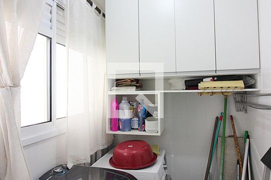 Área de Serviço de apartamento à venda com 3 quartos, 107m² em Vila Lusitânia, São Bernardo do Campo