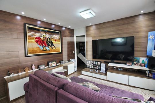 Sala de apartamento à venda com 3 quartos, 107m² em Vila Lusitânia, São Bernardo do Campo