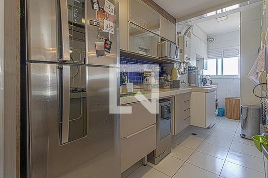 cozinha de apartamento à venda com 3 quartos, 84m² em Vila Vera, São Paulo