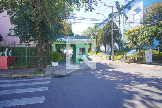 Fachada de apartamento para alugar com 1 quarto, 39m² em Canudos, Novo Hamburgo