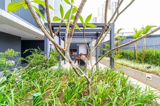 Área comum - Churrasqueira de apartamento à venda com 2 quartos, 60m² em Ferreira, São Paulo