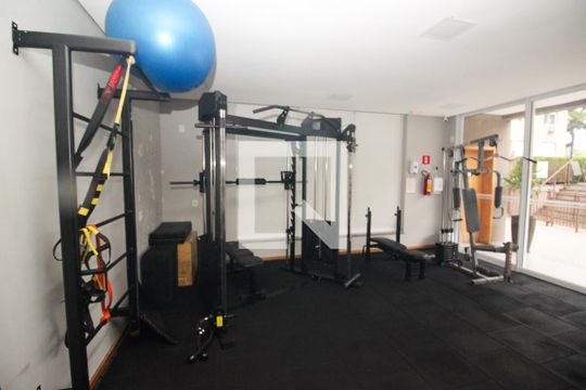 Área comum - Academia de apartamento à venda com 2 quartos, 62m² em Teresópolis, Porto Alegre