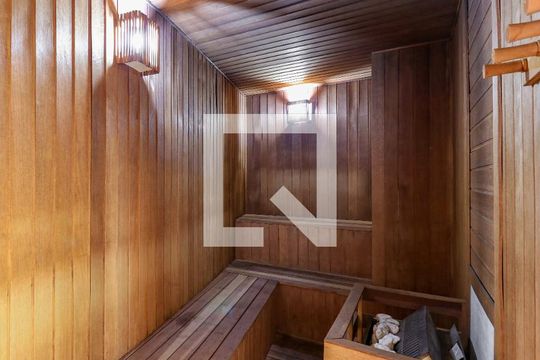 Área comum - Sauna de apartamento para alugar com 1 quarto, 60m² em Campo Belo, São Paulo