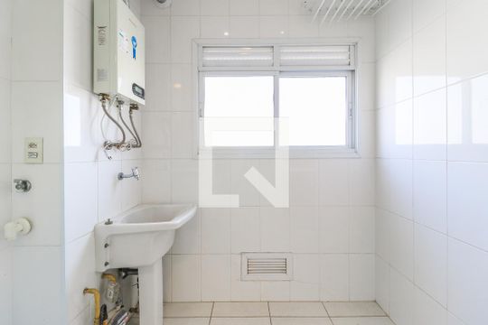 Área de Serviço de apartamento para alugar com 1 quarto, 60m² em Campo Belo, São Paulo
