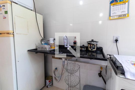 Cozinha de casa de condomínio à venda com 1 quarto, 32m² em Penha de França, São Paulo