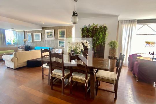 Sala 1 de apartamento à venda com 4 quartos, 250m² em Santa Lúcia, Belo Horizonte