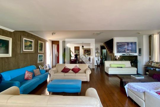 Sala 1 de apartamento à venda com 4 quartos, 250m² em Santa Lúcia, Belo Horizonte