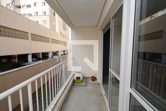 Varanda da Sala de casa de condomínio à venda com 3 quartos, 96m² em Usina Piratininga, São Paulo
