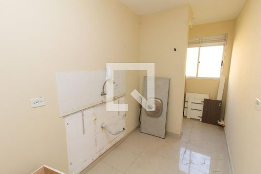 Cozinha de apartamento à venda com 2 quartos, 52m² em Jardim Maringa, São Paulo