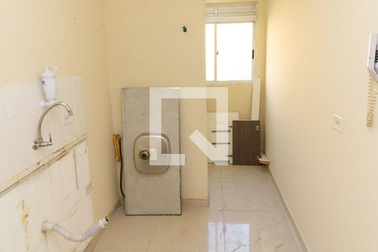 Cozinha de apartamento à venda com 2 quartos, 52m² em Jardim Maringa, São Paulo