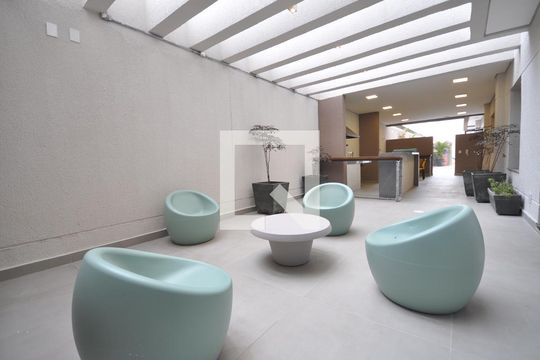 Área comum - Churrasqueira de apartamento à venda com 1 quarto, 27m² em Vila Mazzei, São Paulo