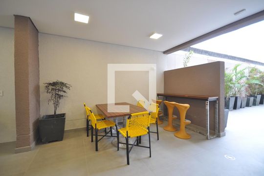Área comum - Churrasqueira de apartamento à venda com 1 quarto, 27m² em Vila Mazzei, São Paulo