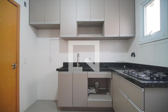 Cozinha de apartamento para alugar com 2 quartos, 63m² em Liberdade, Novo Hamburgo