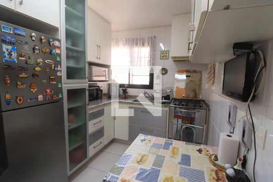 Cozinha de apartamento à venda com 3 quartos, 89m² em Vila Gomes Cardim, São Paulo