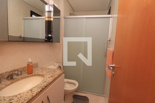 Banheiro da Suíte de apartamento à venda com 3 quartos, 89m² em Vila Gomes Cardim, São Paulo