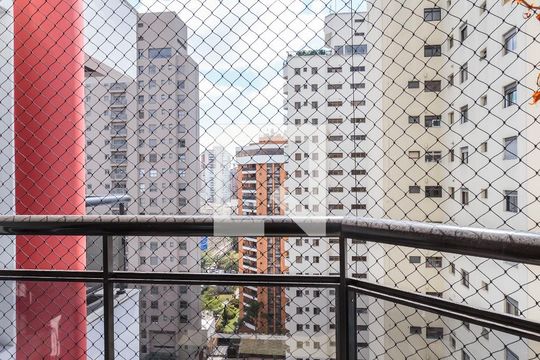 Varanda de apartamento à venda com 1 quarto, 37m² em Vila Nova Conceição, São Paulo