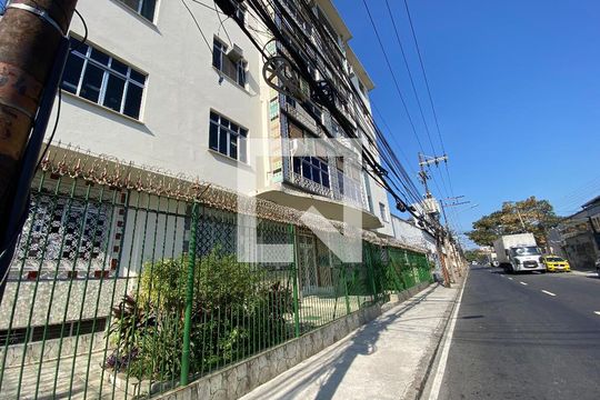 Fachada de apartamento à venda com 3 quartos, 95m² em Rocha, Rio de Janeiro