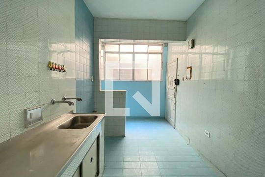 Cozinha de apartamento à venda com 3 quartos, 95m² em Rocha, Rio de Janeiro