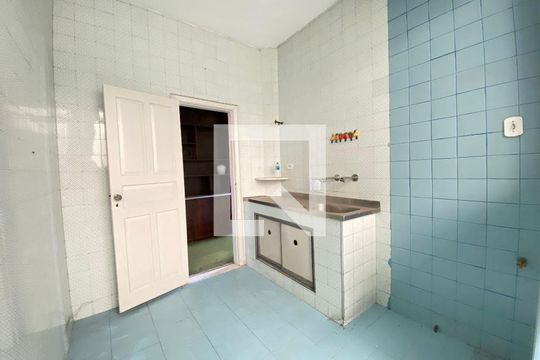Cozinha de apartamento à venda com 3 quartos, 95m² em Rocha, Rio de Janeiro