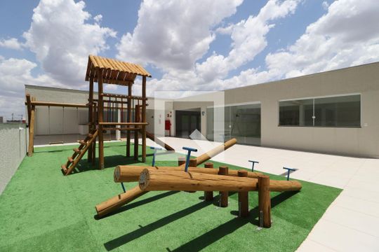 Área comum - Playground de apartamento para alugar com 2 quartos, 56m² em Novo Mundo, Uberlândia