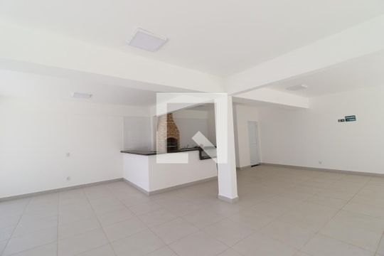 Área comum - Salão de festas de apartamento para alugar com 2 quartos, 56m² em Novo Mundo, Uberlândia
