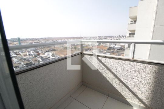 Sacada de apartamento para alugar com 2 quartos, 56m² em Novo Mundo, Uberlândia