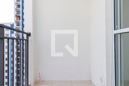 Sala - Varanda de apartamento para alugar com 2 quartos, 36m² em Jardim Caravelas, São Paulo