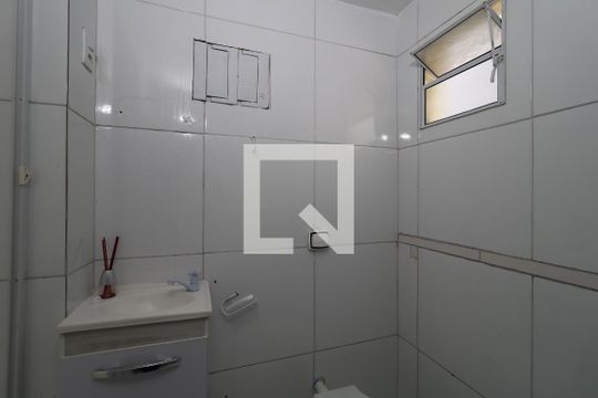 Banheiro de casa para alugar com 1 quarto, 44m² em Vila Palmares, São Caetano do Sul