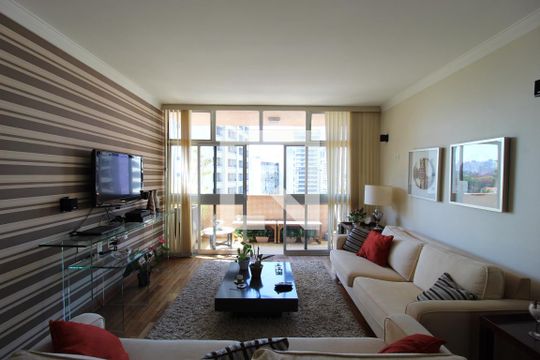 Sala de apartamento à venda com 3 quartos, 211m² em Itaim Bibi, São Paulo