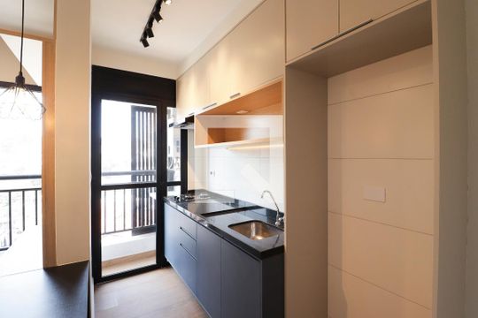 Cozinha e Área de Serviço de apartamento para alugar com 1 quarto, 28m² em Jardim Sao Paulo(zona Norte), São Paulo
