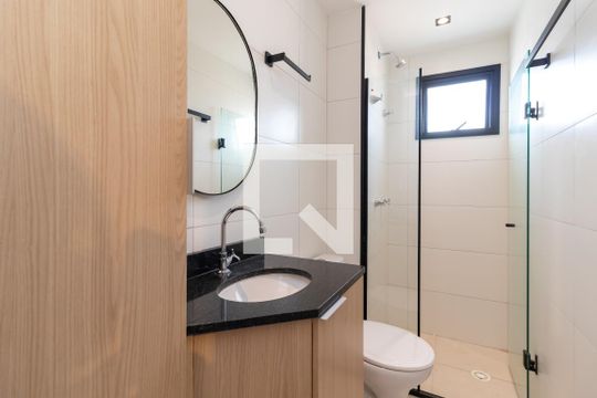 Banheiro de apartamento para alugar com 1 quarto, 28m² em Jardim Sao Paulo(zona Norte), São Paulo