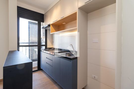 Cozinha de apartamento para alugar com 1 quarto, 28m² em Jardim Sao Paulo(zona Norte), São Paulo