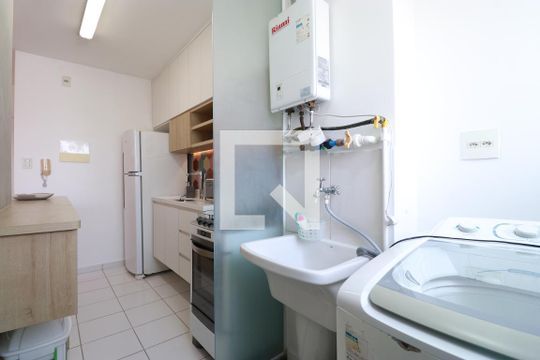 Área de Serviço de apartamento à venda com 2 quartos, 53m² em Lapa, São Paulo