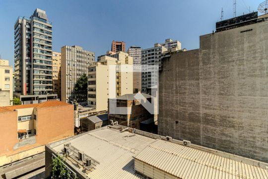 Vista do Studio de kitnet/studio à venda com 1 quarto, 27m² em Vila Buarque, São Paulo