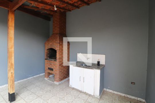 Churrasqueira de casa para alugar com 2 quartos, 85m² em Chácara Mafalda, São Paulo