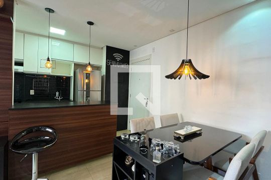 Sala de Jantar de apartamento para alugar com 2 quartos, 51m² em Centro, Barueri