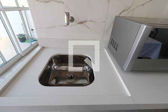Cobertura - Área de Serviço /Tanque de apartamento à venda com 2 quartos, 104m² em Vila Sao Pedro, Santo André