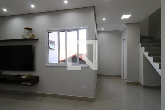 Sala de apartamento à venda com 2 quartos, 104m² em Vila Sao Pedro, Santo André