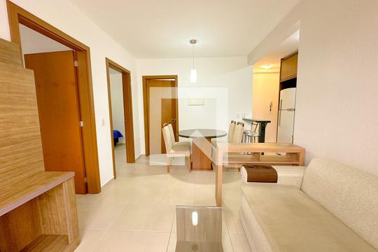 Sala de apartamento para alugar com 2 quartos, 62m² em Vargem do Bom Jesus, Florianópolis