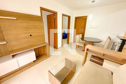 Sala de apartamento para alugar com 2 quartos, 62m² em Vargem do Bom Jesus, Florianópolis