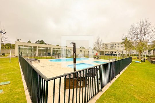 Área comum - Piscina de apartamento para alugar com 2 quartos, 62m² em Vargem do Bom Jesus, Florianópolis
