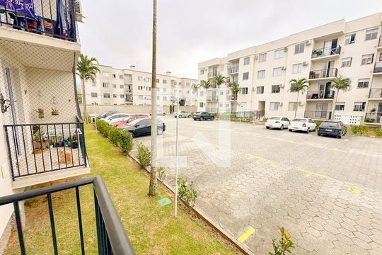Vista da Sacada de apartamento para alugar com 2 quartos, 62m² em Vargem do Bom Jesus, Florianópolis