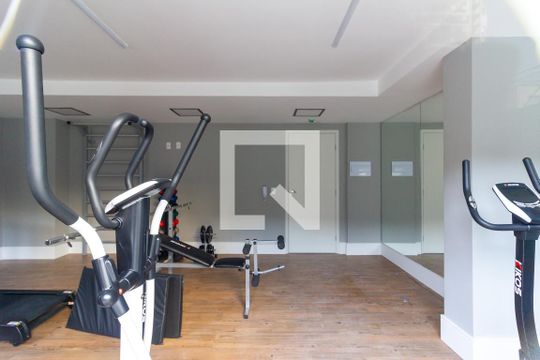 Área comum - Academia de apartamento para alugar com 1 quarto, 33m² em Água Branca, São Paulo