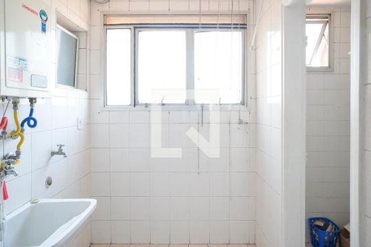 Área de serviço de apartamento à venda com 3 quartos, 82m² em Rudge Ramos, São Bernardo do Campo